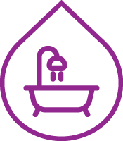 Bath and shower Icon